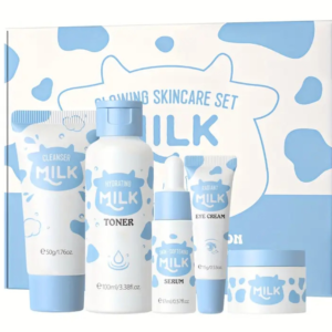 Milk Skin Care Set, 5 Pieces, Travel Set